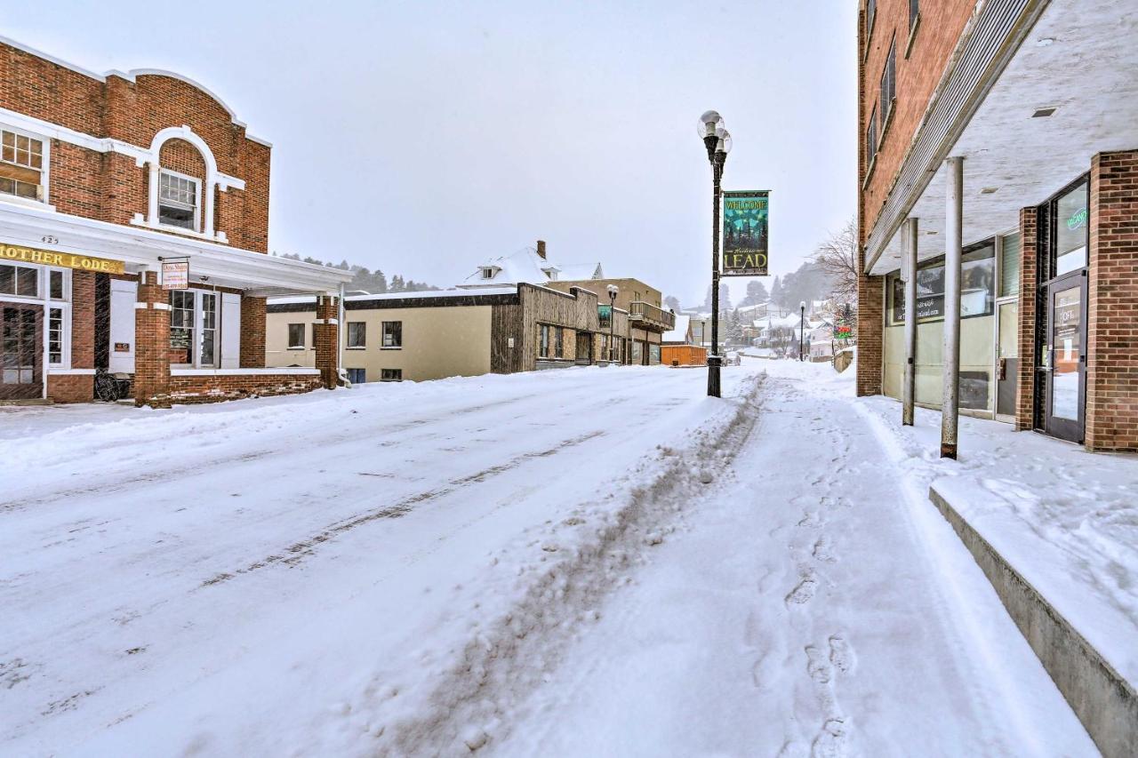 Upscale Apt At The Lofts In Historic Downtown Lead Exteriér fotografie